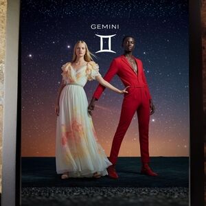 Gemini horoscope Collection: Elegant Clothes In A 8x10 Frame A.I. Art Print